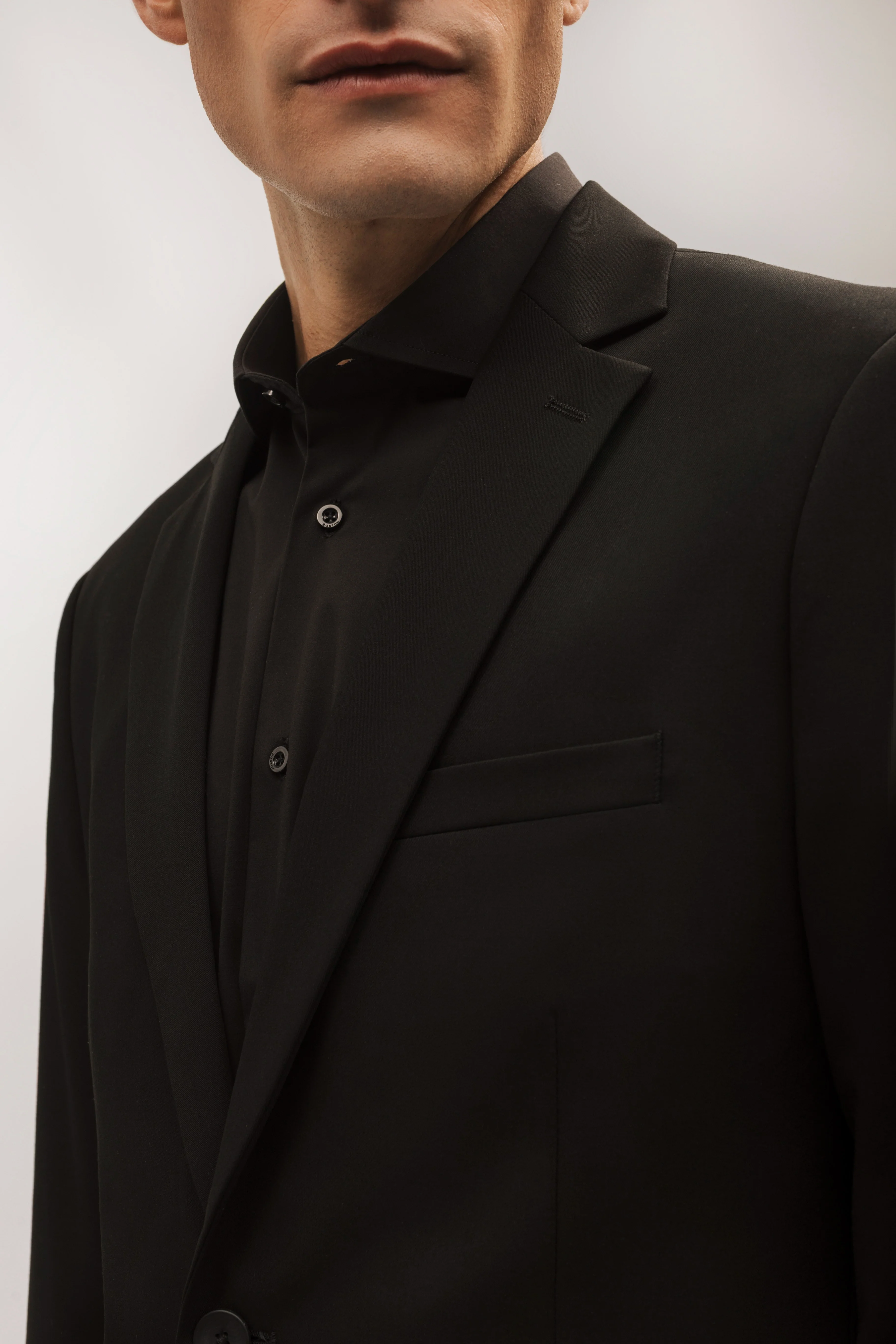 Americana traje slim fit liso - Image 3
