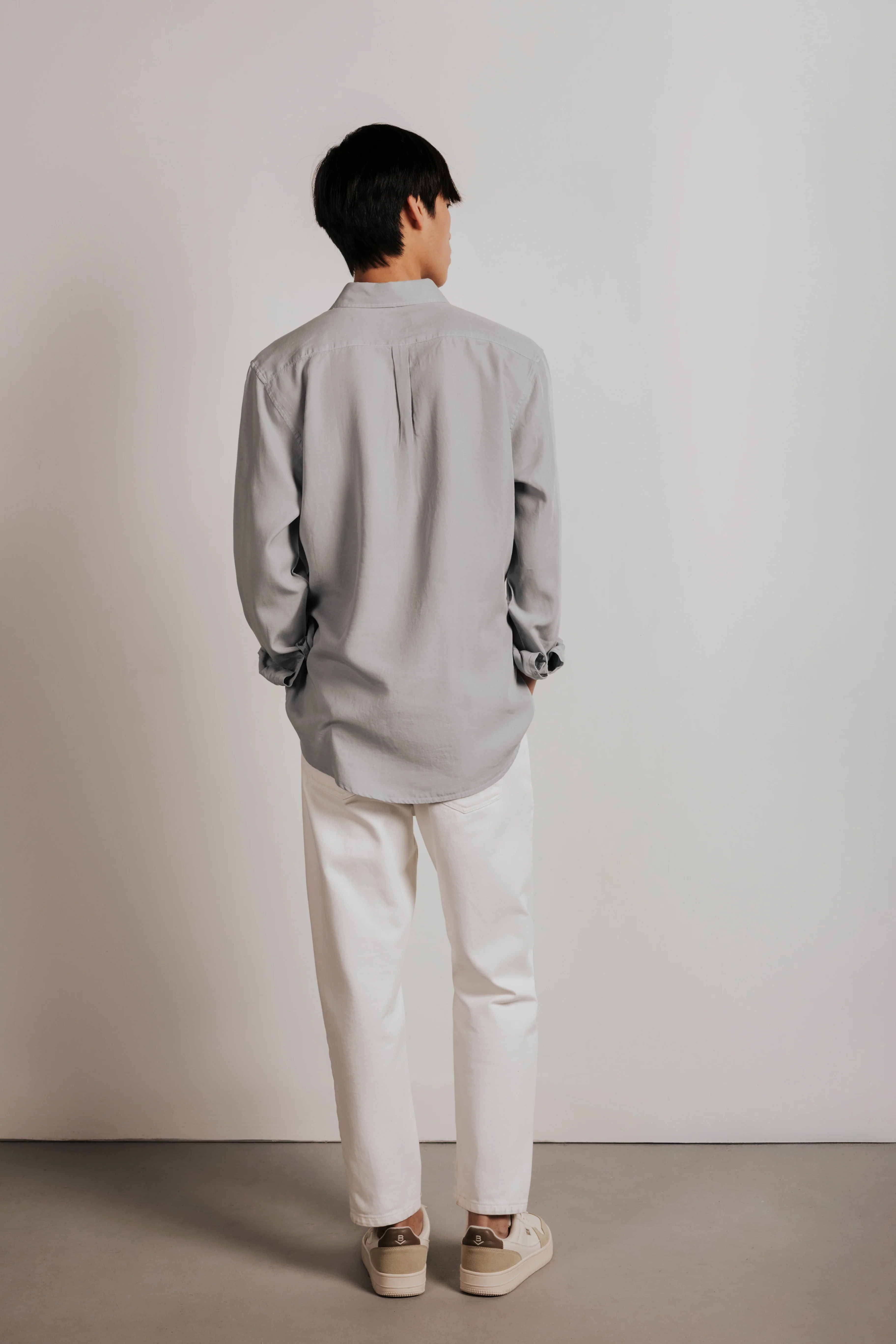 Camisa regular fit tencel polera - Image 2