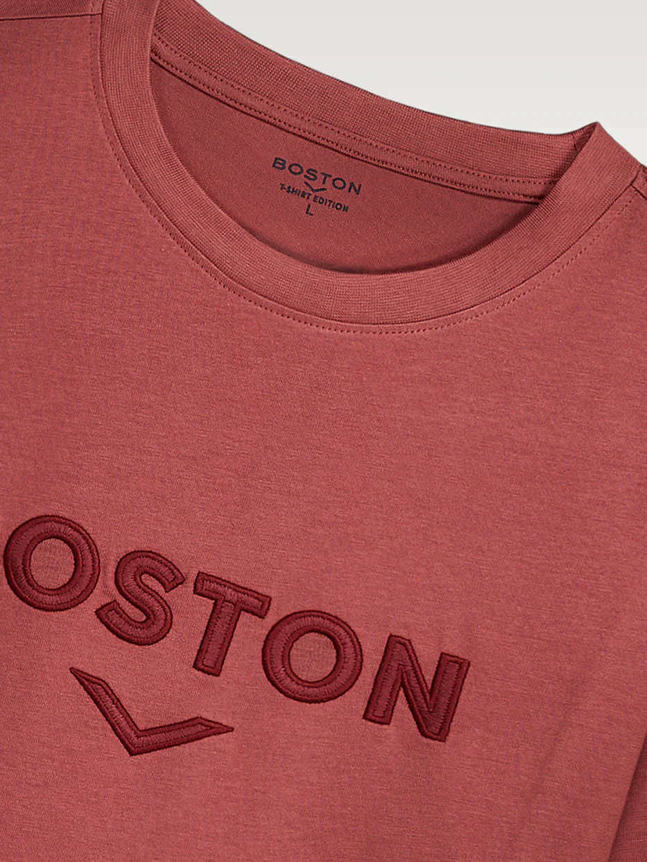 Camiseta confort logo bordado - Image 5