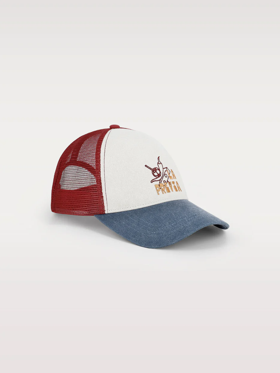 Gorra canvas rejilla