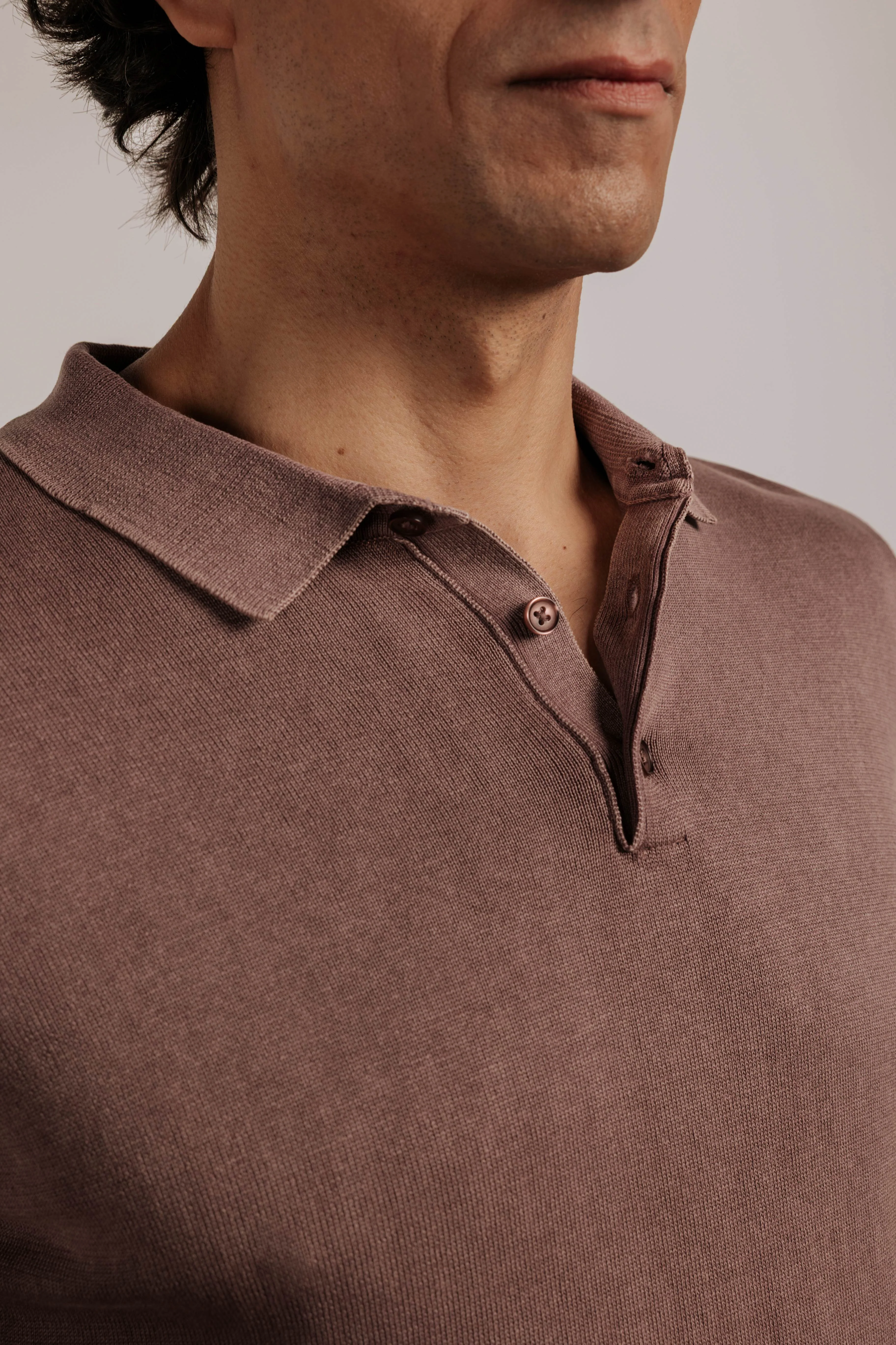 Polo algodón efecto desgastado - Image 2