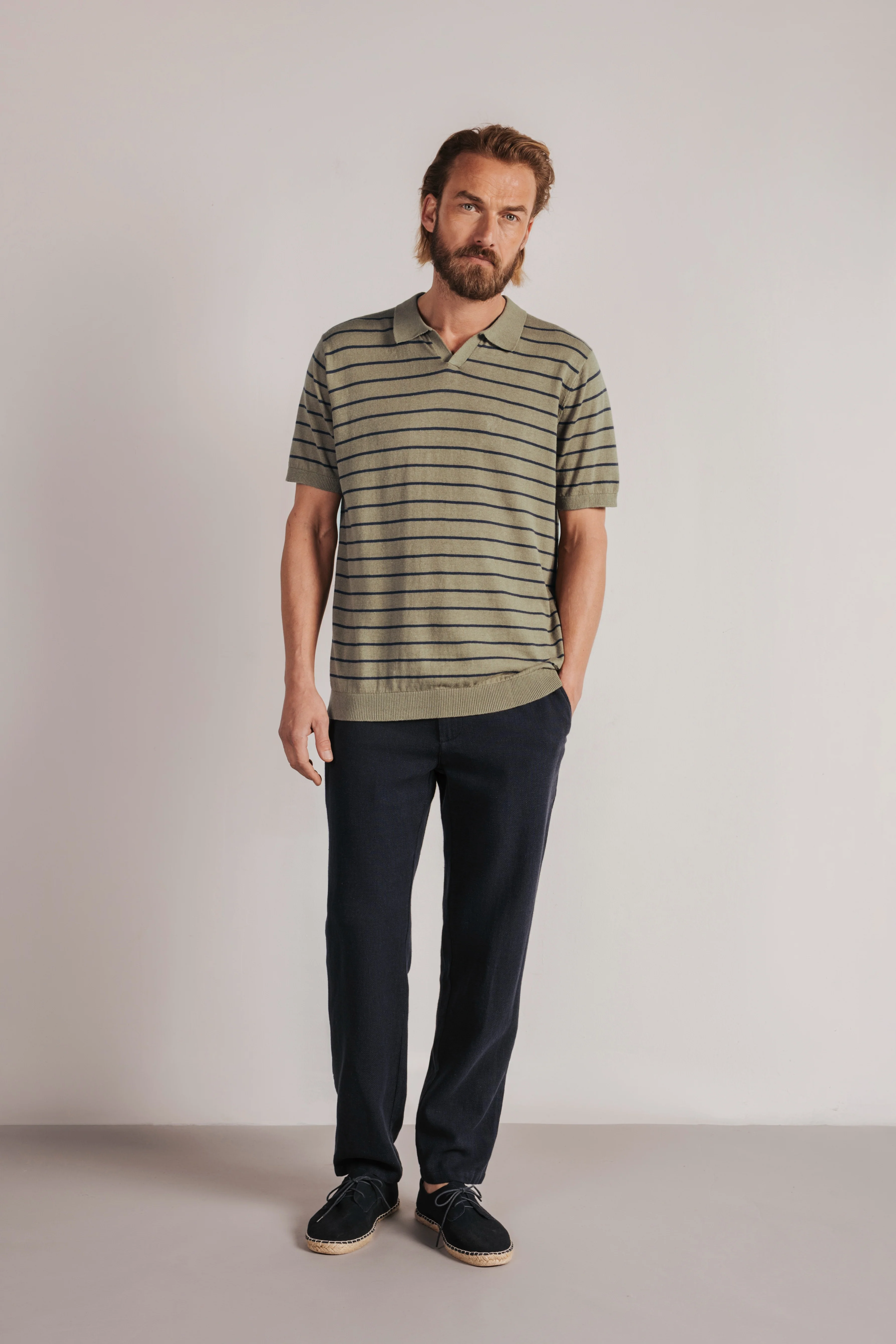 Polo tricot resort rayas - Image 2