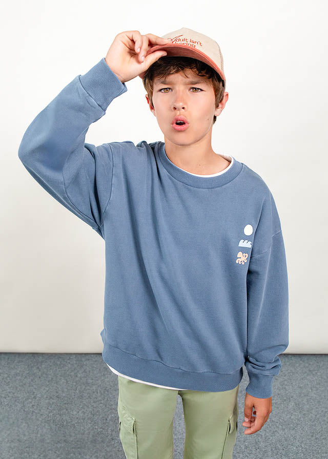 Sudadera niño Boston art The Boston Kids - Image 5
