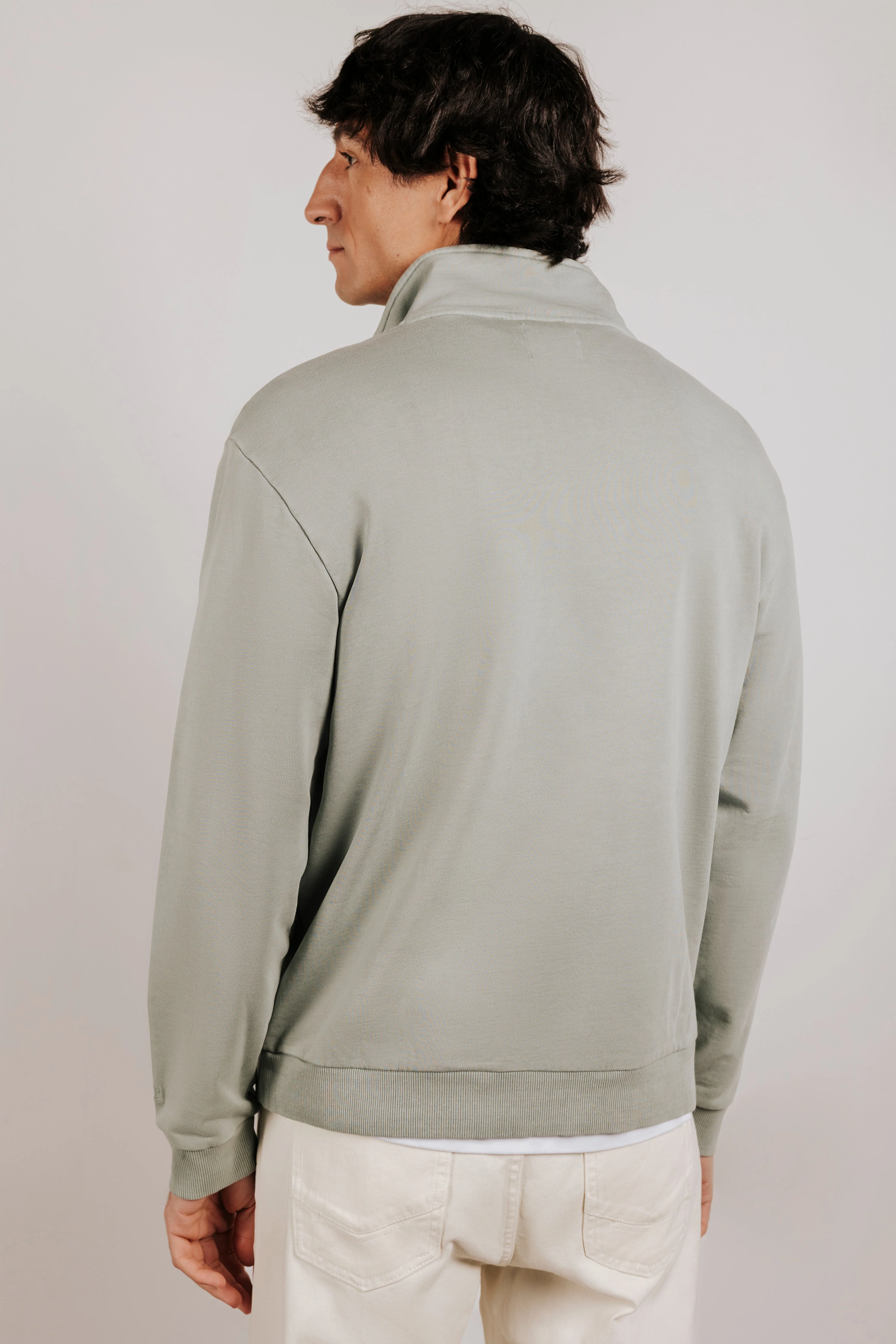 Sudadera confort cuello chimenea - Image 3